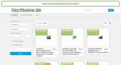 Desktop Screenshot of nochkeine.de